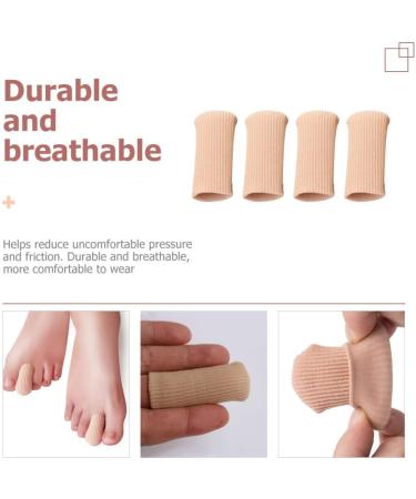 Healvian Fabric Toe Protectors - 4pcs Toe Caps for Blisters & Calluses - Buy Online on GoSupps.com