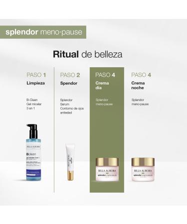  BELLA AURORA Bella Aurora Splendor Menopause Day | Firming and revitalizing cream for skin with signs of menopause | With ceramides evening primrose red clover and thyme | 50 ml - Buy Online on GoSupps.com