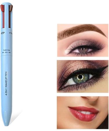 MARKELL 4 in 1 Makeup Pen Touch-up Pen Makeup Eyebrow Pencil Waterproof 4 Colors Multifunctional Beauty Makeup Pen 02 - Buy Online on GoSupps.com