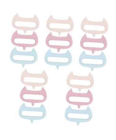 ULTECHNOVO Massage Tools 15 Pcs Massager Tool Face Silica Gel Peeling Brush Universal Tool