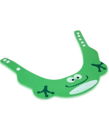 Baby Kid Toddler Bath Shower Cap Hat Wash Hair Shampoo Shield Adjustable Green - Buy Online on GoSupps.com