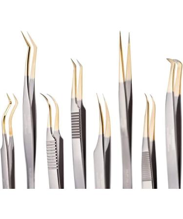 LUKEO Eyelash Extensions Tweezers - Must-Have Tool for Lash Artists - Buy Online on GoSupps.com