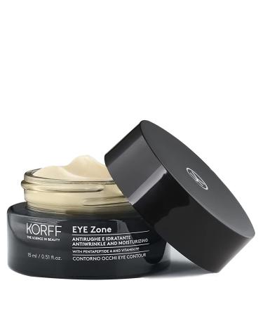 Korff Eye Zone Contour Cream with Hyaluronic Acid & Vitamin PP | Anti-Wrinkle & Moisturizing | 15ml - International Shipping - Buy Online on GoSupps.com