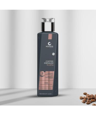  Honma Honma Tokyo Coffee Premium Professional Keratin Treatment Kit 3 x 150 ml Shampoo Reconstructive Mask Ultra-Shine Mask - Buy Online on GoSupps.com