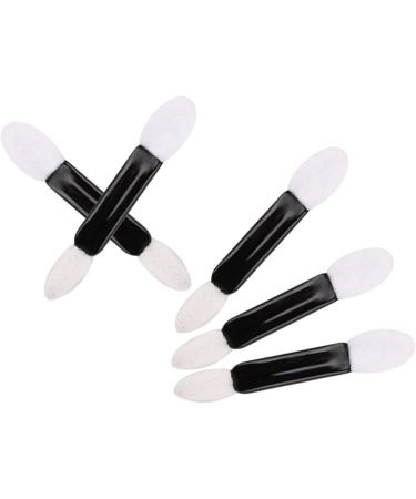 PLAFOPE 50pcs Sponge Dual Eyeshadow Brush Makeup Eyeshadow Brush Kit Eye Shadow The Face Travel Eye Cream M White - Buy Online on GoSupps.com
