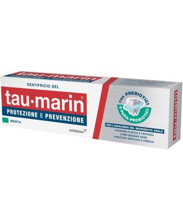 tau-marin Tau-Marin Toothpaste with prebiotics and para-probiotics that support the balance of the oral microbiota keeps the oral mucosa fresh hydrated and protected 75 ml mint flavor