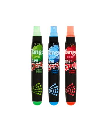 Tango Giant Spray Liquid Candy Tube 60ml - 3 x Mixed Flavours of Liquid Candy Spray (3 x Liquid Candy Tubes)