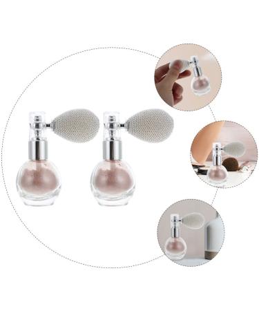 2pcs Glitter Hair Powder Spray - High Gloss Makeup & Face Highlighter in Nude Pink - International Shipping Available - Buy Online on GoSupps.com