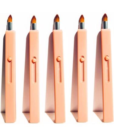 HAPINARY 1pc Retractable Lip Brush Makeup Brush Eye Shadow Portable Lip Scrubber Cosmetics Brush Tool Lipstick Cosmetic Tool Lip Liner Brush Travel Telescopic Plastic - Buy Online on GoSupps.com