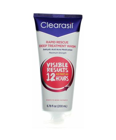 Clearasil Rapid Rescue Deep Treatment Wash 6.78 fl oz (200 ml)