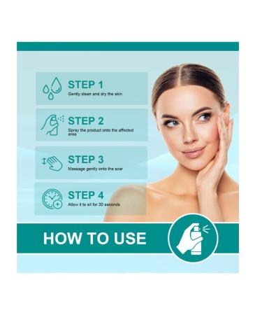 Advanced Scar Removal Spray for Surgical, Acne Scars & Stretch Marks - Skin Care (3pcs) - Buy Online on GoSupps.com