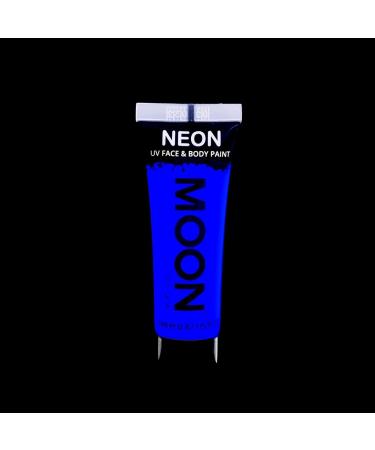 Moon Glow 12ml Neon UV Face & Body Paint in Intense Blue - Buy Online on GoSupps.com