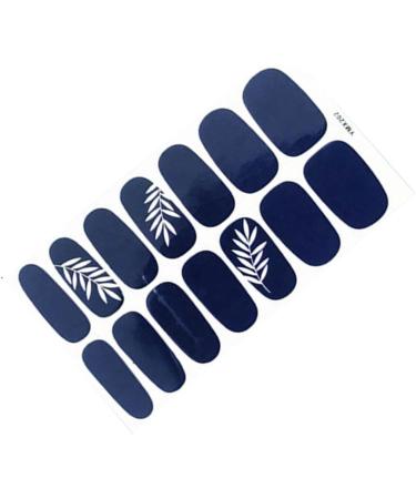 dijiusidy Nail Art Stickers Self-Adhesive Fingernail Decal with Strap Glue DIY Art Decor Full Cover Manicure Kits for Women Girls YMX202 - Buy Online on GoSupps.com