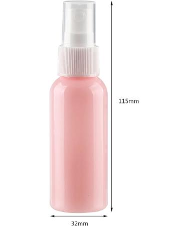 TIANZD 12 Pieces Empty 50 ml Pink PET Plastic Fine Mist Pump Spray Bottles with White Top Portable Sprayer for Perfume Water Cosmetic Travel Containers Refillable 2x Funnel - Buy Online on GoSupps.com