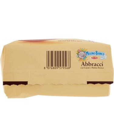  Italian Gourmet E.R. Mulino Bianco Abbracci Pack of 10 cocoa and fresh cream shortbread biscuits palm oil free 350g + Italian gourmet polpa 400g - Buy Online on GoSupps.com