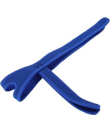 Unisex Chin Support Strap | Anti Snoring Headband Jaw Belt (Blue) - Buy Online on GoSupps.com
