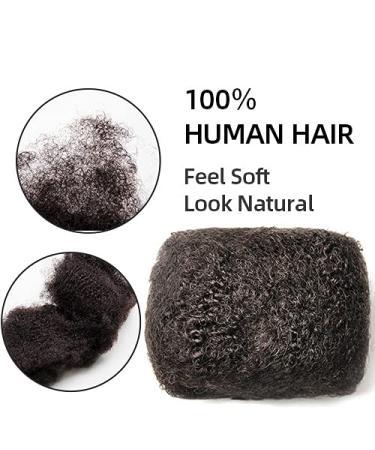 FAMILOCS Afro Kinky Bulk Human Hair 10 Inch 5 Packs 150g - Natural Black Color for Locs, Dreadlocks, Twists | Can be Dyed & Bleached - Crochet Hook & Comb Included - Buy Online on GoSupps.com