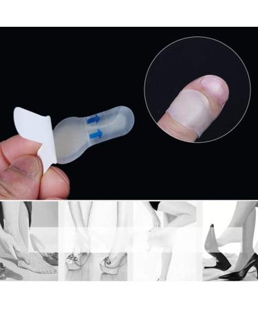 Buy Silicone Tape Bandages - 10pcs Hydrocolloid Pads for Foot Toe & Heel Protection - Size 2 Heel Protectors 6.5x2cm | International Shipping Available - Buy Online on GoSupps.com