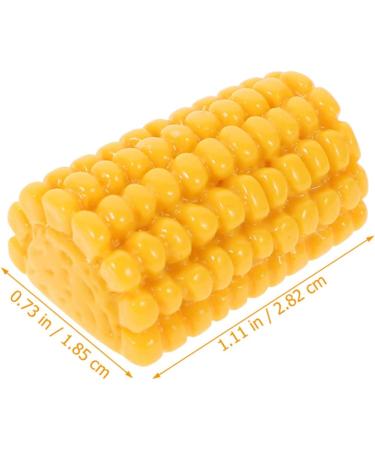 BESPORTBLE Resin Fake 30pcs Simulation Corn Handmade Materials Resin Child Fake Corn Phone Shell Ornament - Buy Online on GoSupps.com