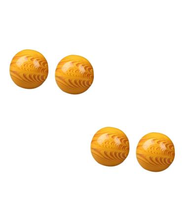 Healeved 4 piece of health ball from Seewide lacrosse balls acupuncture point news chinese baoding balls body massage muscle relaxation quartz natural resin synthesis leisure ball