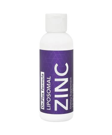 Liposomal Zinc Liquid 15 mg 4 fl Oz High Absorption Support Healthy Immune Function for Men Women & Kids Skin Care Supplement Fruity Flavor Non-GMO Sugar-Free Made in USA 60 Servings