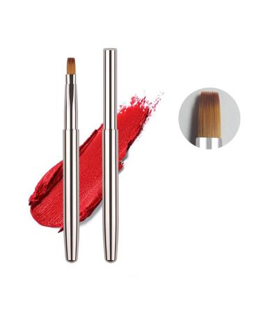 2 Pcs Retractable Lip Liner Brushes & Lip Gloss Wands - Travel-Friendly Makeup Applicators - Buy Online on GoSupps.com