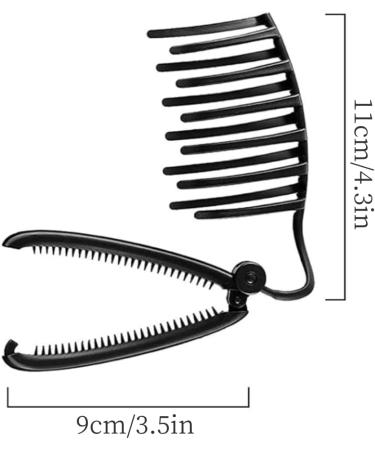 Kalsfisuia 4 Pieces French Style Hairpin Quick Braided Hairpin Insert Hair Clip Vintage Twist Styling Tools Hair Accessories - Buy Online on GoSupps.com