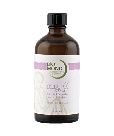 ORGANIC Baby Oil BIOMOND 100 ml/no additives/100% natural/TEST WINNER/natural cosmetics/recommended by midwives