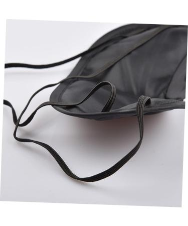 Lurrose 20pcs Silk Eye Mask Travel Eye Patch - Black Sleeping Mask for Restful Sleep and Relaxation - Buy Online on GoSupps.com