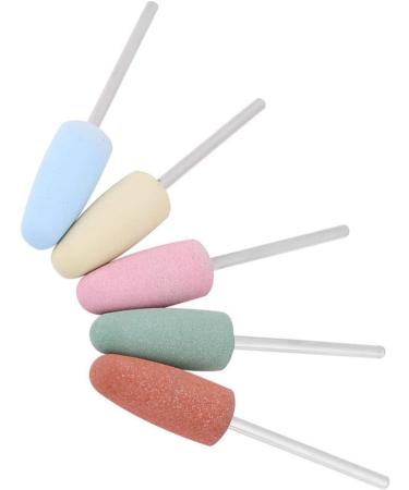 Silicone Nail Grinder Drill Bit for Manicure Pedicure Smooth Dead Skin with 5 Colors - Buy Online on GoSupps.com