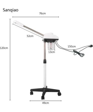 Sanqiao Vapozone Esthetique Professional Electric Thermal Spa Facial Sauna Mist Steamer and Vapor Inhaler Humidifier Care 750W - Buy Online on GoSupps.com