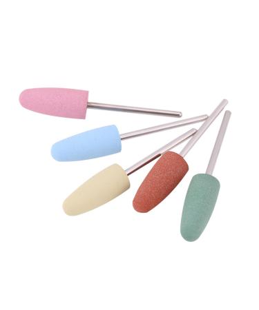 Safetynail File Bits 5 Type Tungsten For Acrylic Gel Nails Feet Hand & Nail Tools Manicure Pedicure Nail Art