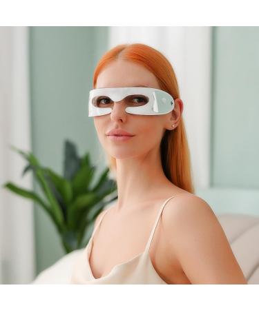 Advanced Red Light Therapy Eye Mask - Enhance Collagen Smooth Wrinkles & Reduce Puffiness | International Shipping - Buy Online on GoSupps.com