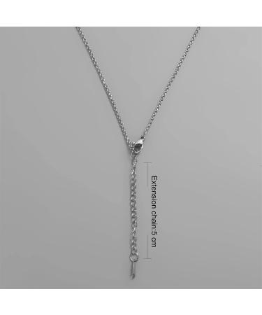 Personalized Medical Alert ID Necklace for Men & Women - Customize Patterned Jewelry with Free Engraving | MunsteryAid - Buy Online on GoSupps.com