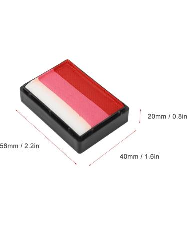  YIZISECCE 3-color cake palette split makeup 30g water activated child adult costume cosplay (10) - Buy Online on GoSupps.com
