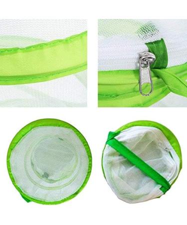 iPobie Butterfly Habitat Insect Cage Collapsible Bug Catcher Net Round Pop Up Mesh Net (Small Size) - Buy Online on GoSupps.com
