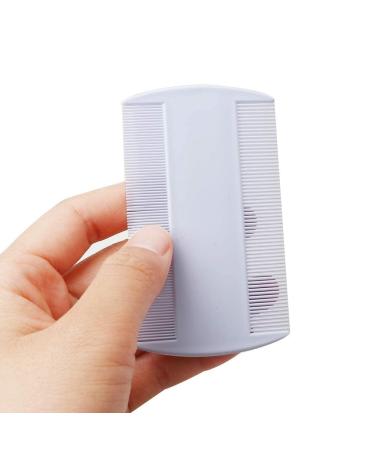Fine-Toothed Head Louse Ridge & Flea Comb Set - 4 PCs Double-Sided Nissenkamm for Cats Dogs Children & Adults | Effective Lice Removal & Grooming - Buy Online on GoSupps.com