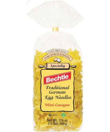 Bechtle Mini-Lasagne Traditional German Egg Noodles, 17.6 Ounce 1.1 Pound (Pack of 1)