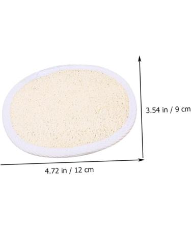 10 Pcs Natural Loofah Bath Towels & Exfoliator Pads | Eco-Friendly Shower Scrubber Sponges for Body Care - Buy Online on GoSupps.com