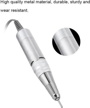 Nail Drill Handle 35000RPM Metal Pen Design Quiet Operation Easy Bit Change for Home DIY and Salon - Buy Online on GoSupps.com