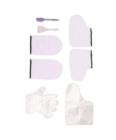 Professional Paraffin Wax Spa Set Gloves Socks for Moisturizing Effect Treatment Including Cloth Gloves and Foot Covers Great for Wax Bath Warm Heater Spa
