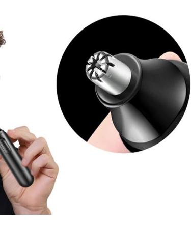 Rechargeable Nose Hair Trimmer for Men | Safe Ear & Facial Hair Removal | Portable Beard Trimmer - Buy Online on GoSupps.com