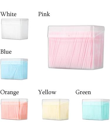 1100pcs Double-Head Soft Plastic Toothpicks - Oral Care Interdental Brushes for Effective Teeth Cleaning - Buy Online on GoSupps.com