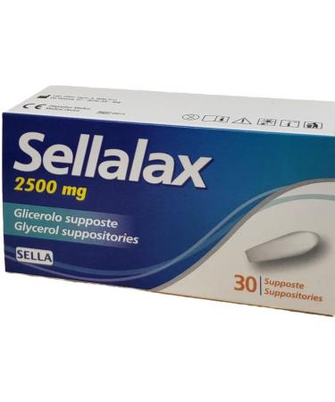 ELEVANTA Selle Sellalax 2500 mg Suppositoires glyc rol Lot de 3 bo tes de 30 pi ces chacune