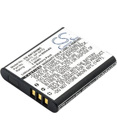 3.7V 800mAh 4-261-368-01 SP70 NP-SP70 SP70B SP70A Battery Replacement for Bloggie MHS-FS2 MHS-TS20/L Bloggie MHS-TS20 Bloggie Bloggie MHS-TS10 Bloggie MHS-TS20K Bloggie MHS-FS2K