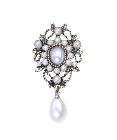 Brooch Brooches for Women Imitation Charming Antique Drop Brooch Pin Women Mujer Bijoux Gift Jewelry Brooch Pins for Women
