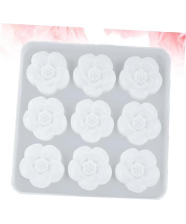 NUOBESTY 9 Resin Epoxy Silicone Molds Silicone Flower Diy Epoxy Mold Diy Mold Epoxy Resin Pendant Plaster - Buy Online on GoSupps.com