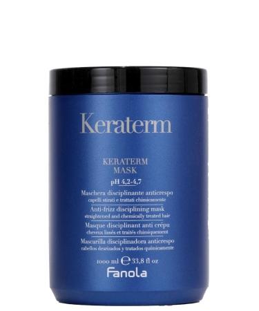 Keraterm Pack of 2 anti-frizz smoothing masks 1000 ml