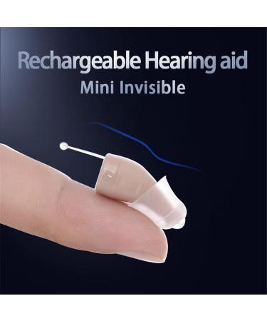 ZHANGMIN Personal Digital Sound Amplifier - Voice Amplifier with Charging Box Elderly Hearing Aid Device (1 Pair) - Improve Hearing Anywhere - Buy Online on GoSupps.com