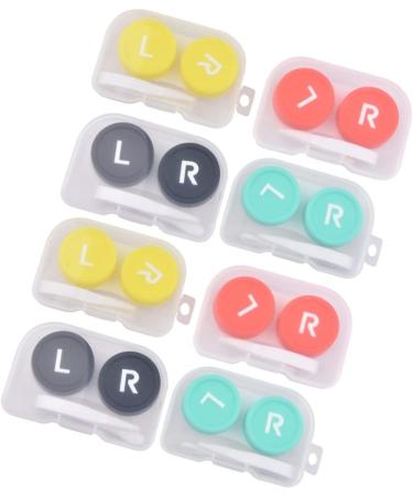 Solust 8 Series Portable Contact Lens Holder - Travel-Friendly Linsenbox with Tweezers & Storage for Easy Use - Buy Online on GoSupps.com
